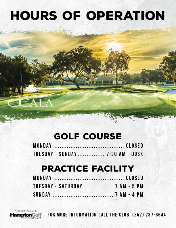 CCO Golf Hours of Operation v2 EMAIL